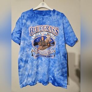 2015 Bluegrass Festival Tiedye Tshirt Large